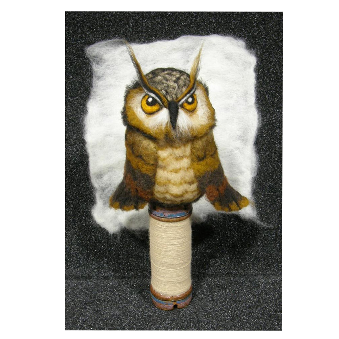 JoAnn Clark_Needle Felted Owl_1
