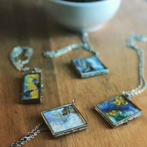 ABSTRACT FIBER: FELTED WINDOWPANE PENDANTS</br>with Tami Fuller</br>2:00 pm – 4:00 pm
